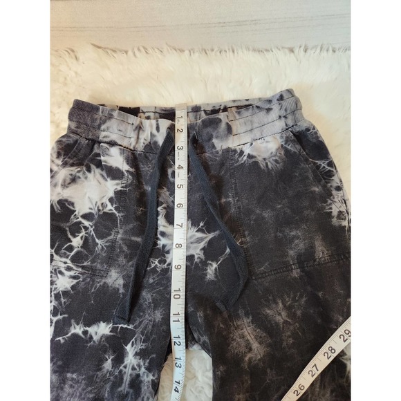 Jane & Delancey‎ Women's Black White Tie Dye High Rise Joggers Pants Size XS - Picture 6 of 7